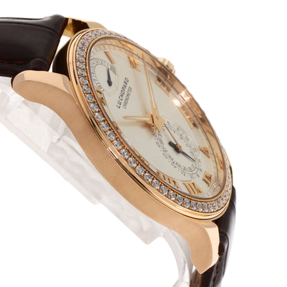 Chopard ショパール 171926-5001 L.U.C クアトロ ダイヤモンドベゼル 腕時計 K18PG メンズ 中古