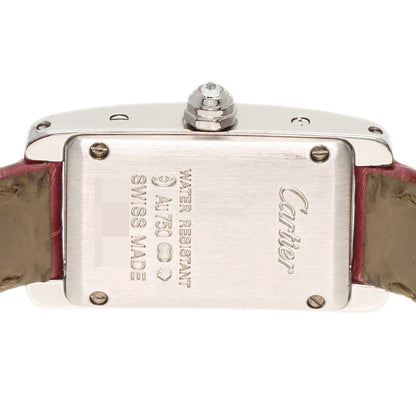 CARTIER カルティエ WB710015 ミニタンク アメリカン 腕時計 K18WG レディース 中古