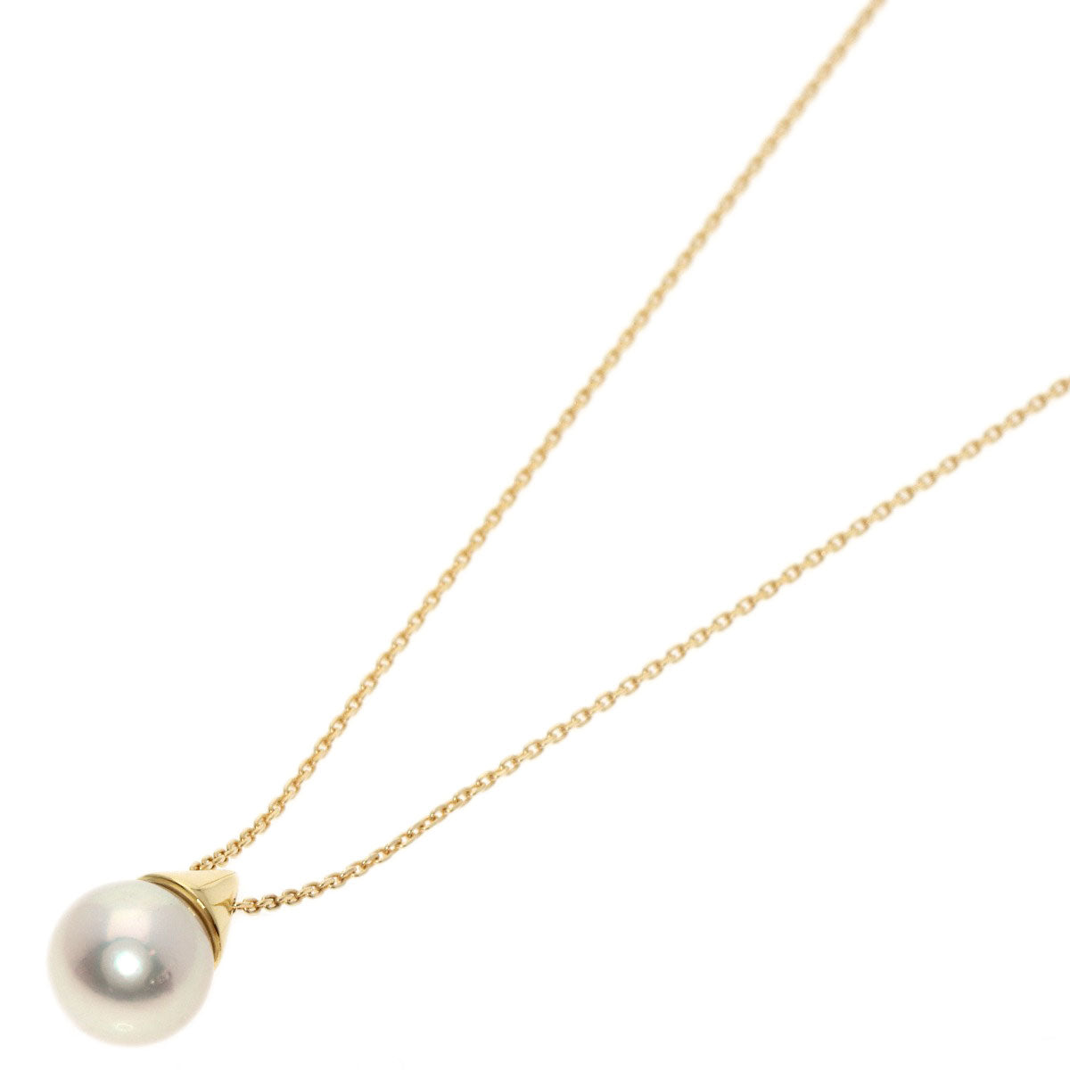 TASAKI タサキ アコヤパール 真珠 ネックレス K18YG レディース 中古