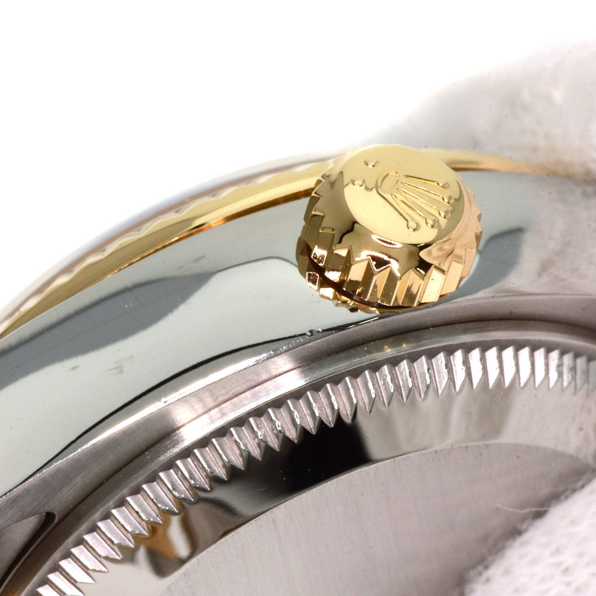 ROLEX ロレックス 179173G デイトジャスト 10P ダイヤモンド メテオライト 腕時計 SS レディース 中古