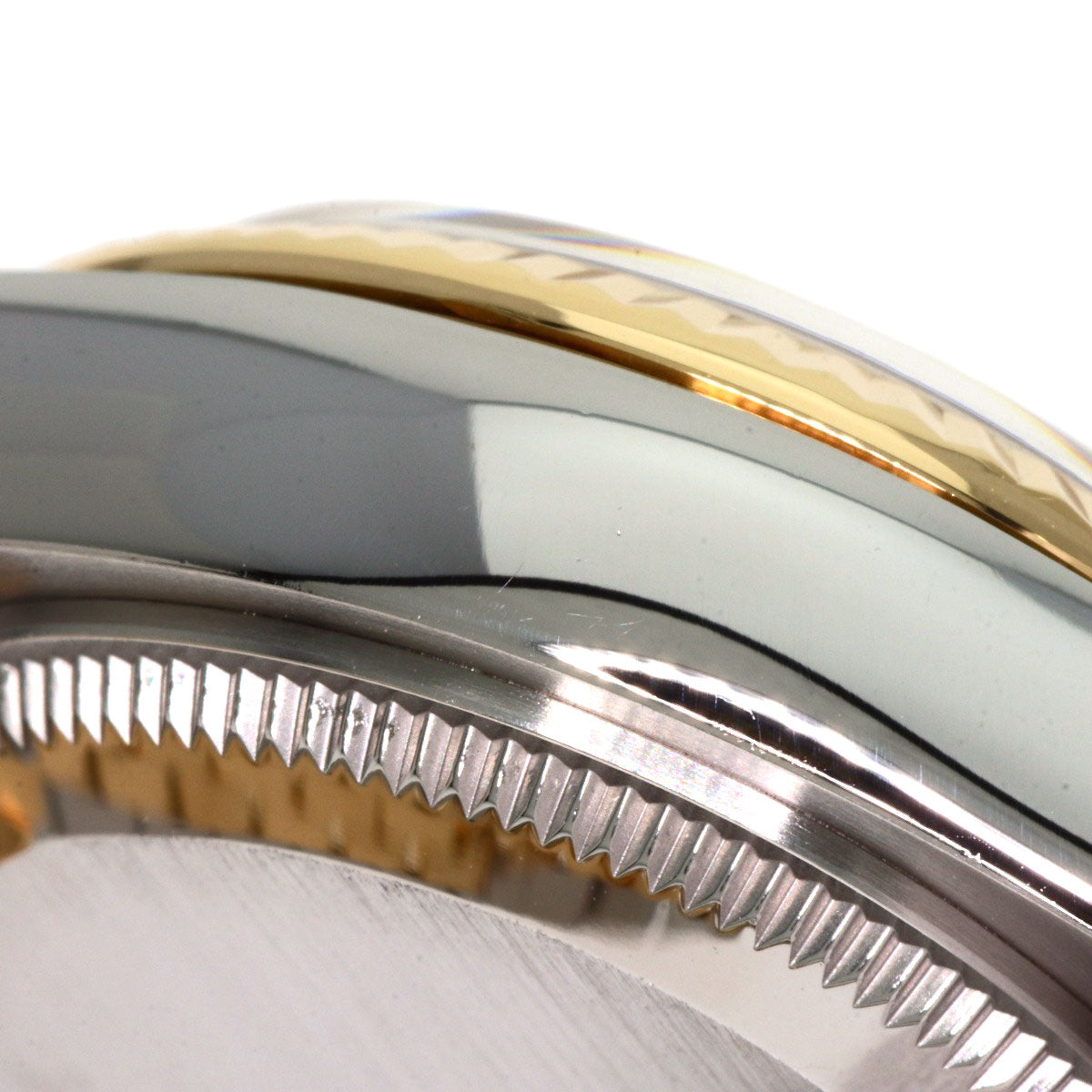ROLEX ロレックス 179173G デイトジャスト 10P ダイヤモンド メテオライト 腕時計 SS レディース 中古