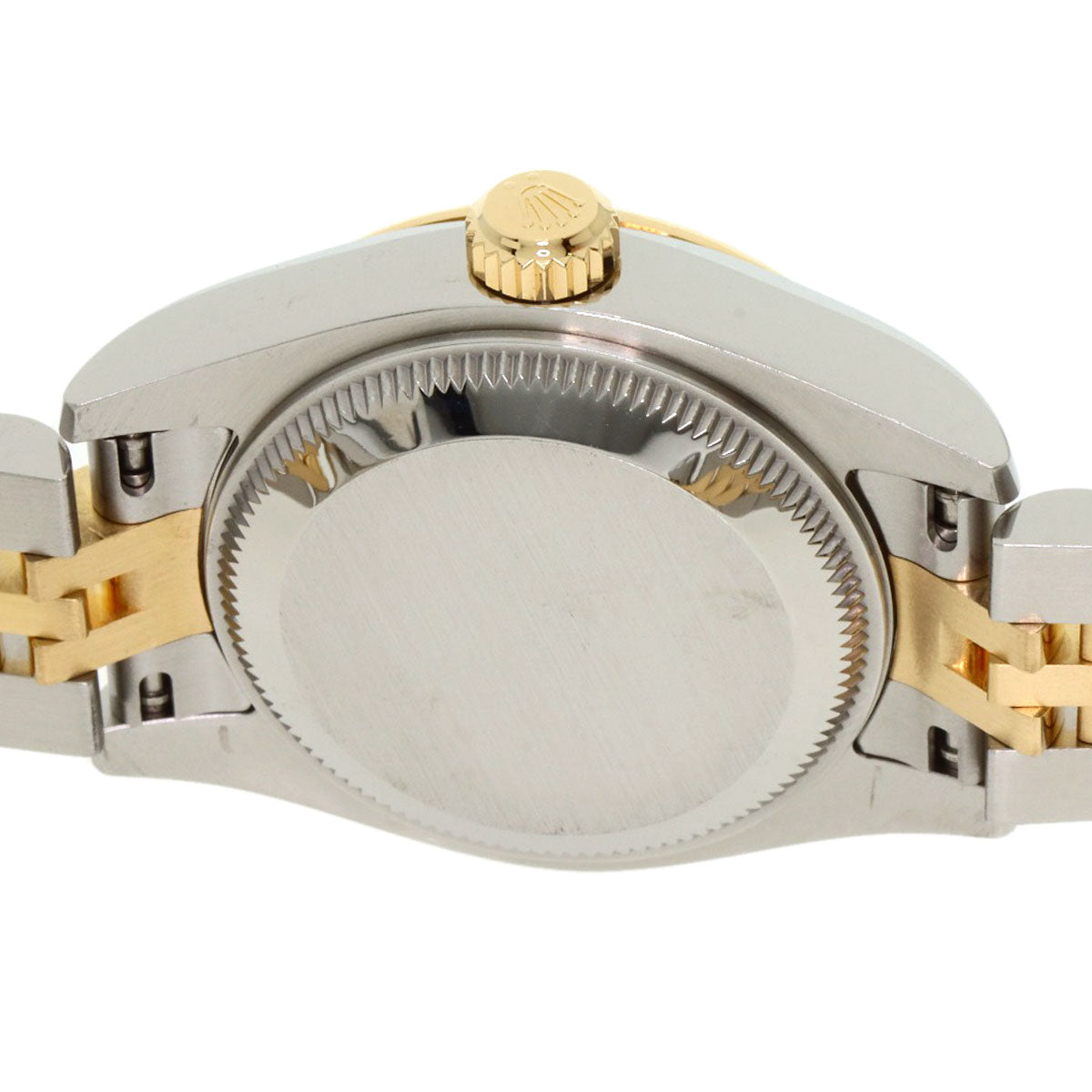 ROLEX ロレックス 179173G デイトジャスト 10P ダイヤモンド メテオライト 腕時計 SS レディース 中古
