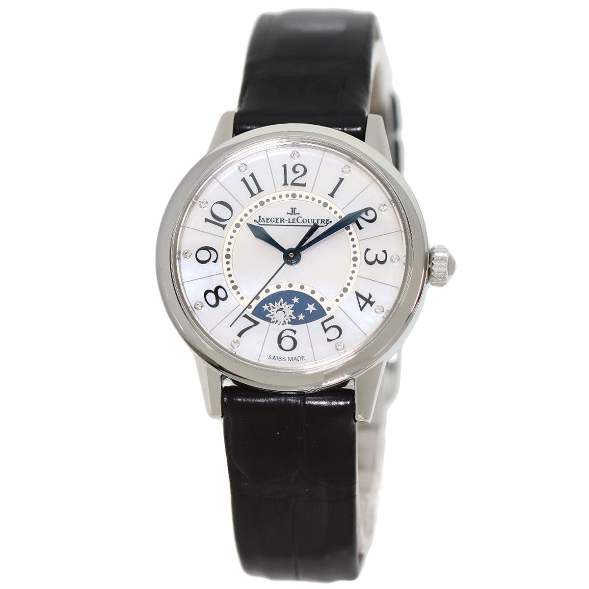 JAEGER-LECOULTRE ジャガー・ルクルト Q3468490 ランデヴー ナイト&デイ 腕時計 SS レディース 中古