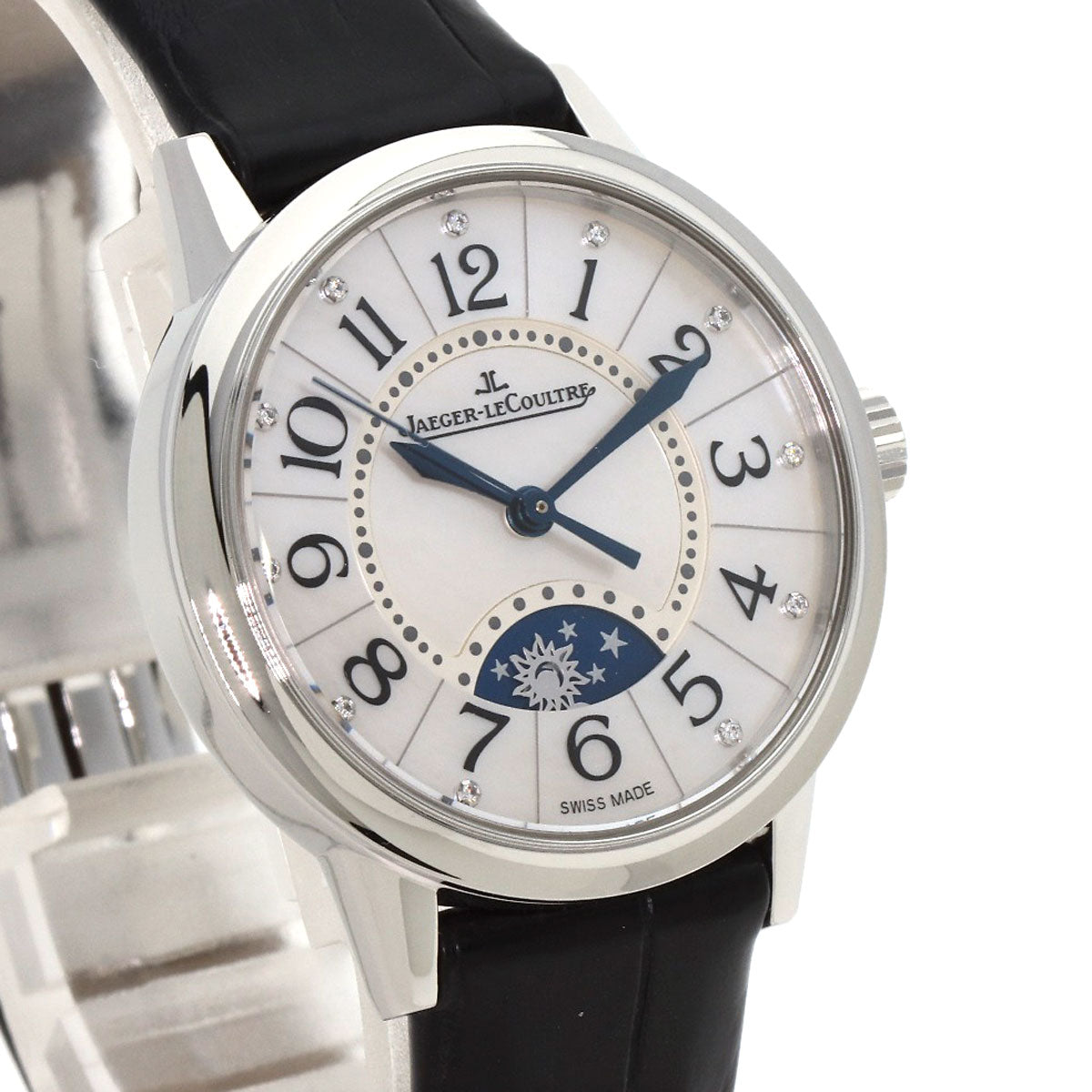 JAEGER-LECOULTRE ジャガー・ルクルト Q3468490 ランデヴー ナイト&デイ 腕時計 SS レディース 中古