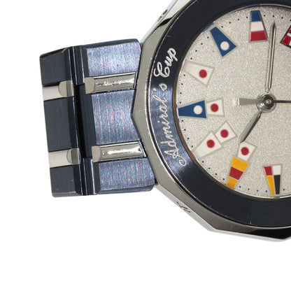 CORUM コルム C 39.610.30V50B アドミラルズ 腕時計 SS レディース 中古