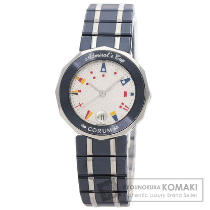 CORUM コルム C 39.610.30V50B アドミラルズ 腕時計 SS レディース 中古