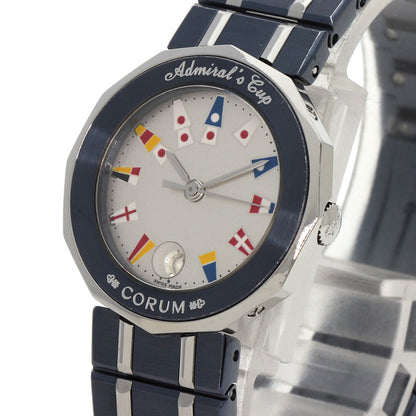 CORUM コルム C 39.610.30V50B アドミラルズ 腕時計 SS レディース 中古