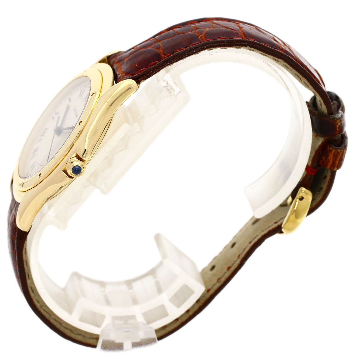 CARTIER カルティエ パンテール クーガー LM 腕時計 K18YG レディース 中古