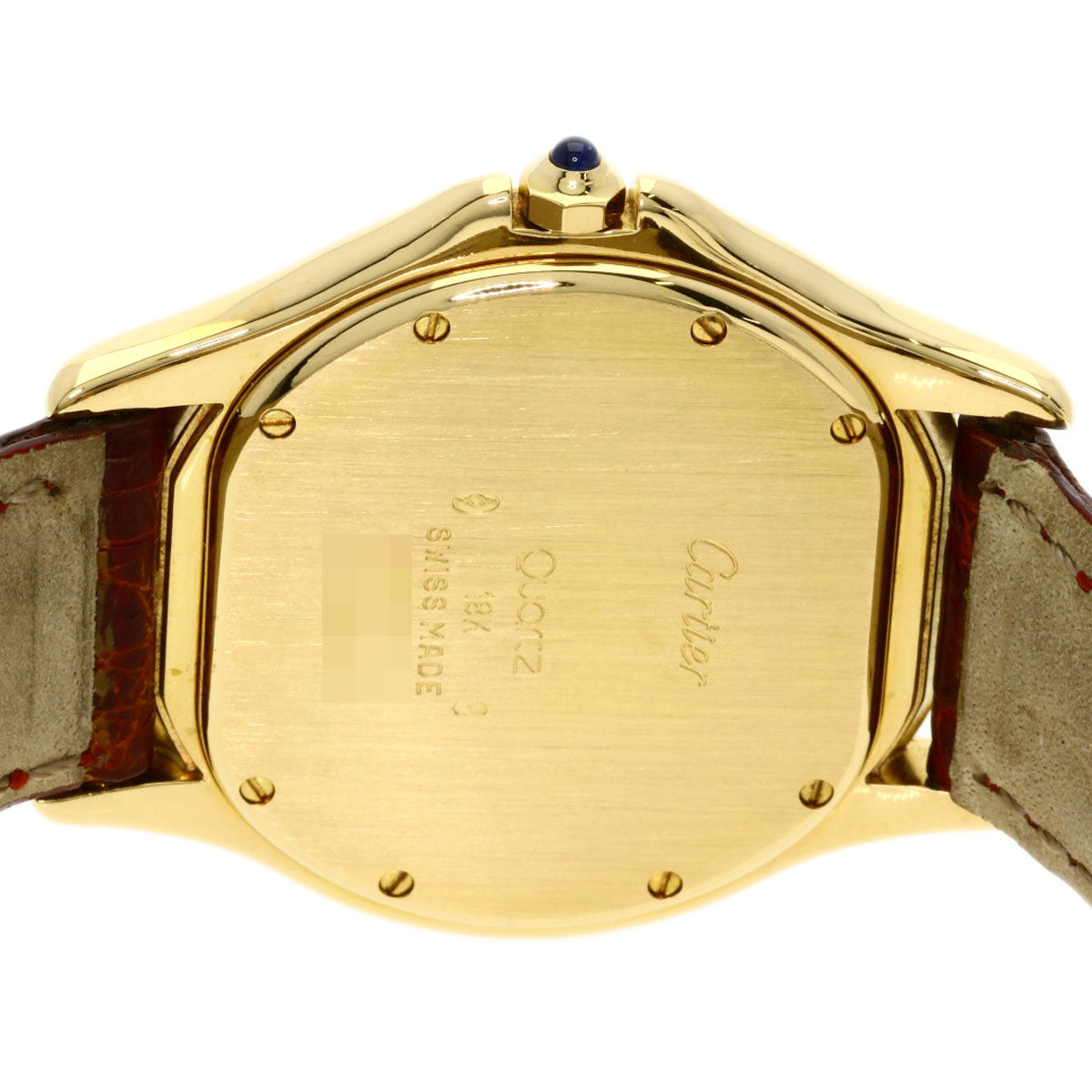 CARTIER カルティエ パンテール クーガー LM 腕時計 K18YG レディース 中古