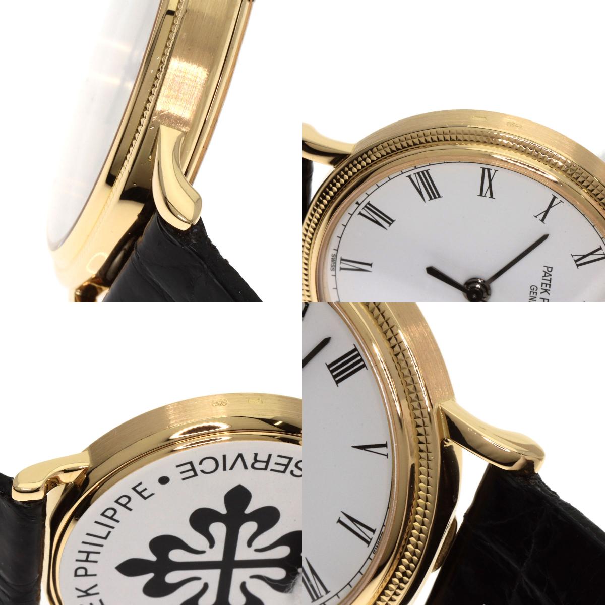 PATEK PHILIPPE パテックフィリップ 3802/200J-001 カラトラバ 腕時計 K18YG メンズ 中古