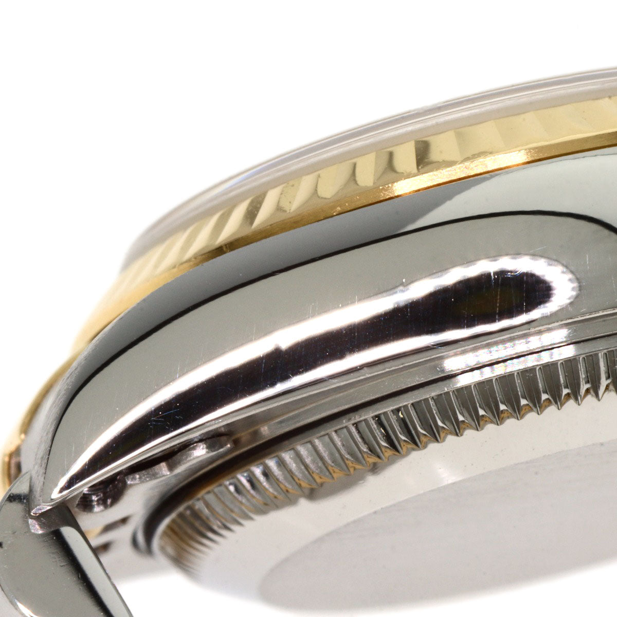 ROLEX ロレックス 79173NG デイトジャスト 10P ダイヤモンド 腕時計 SS レディース 中古