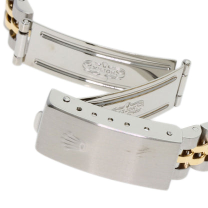 ROLEX ロレックス 79173NG デイトジャスト 10P ダイヤモンド 腕時計 SS レディース 中古