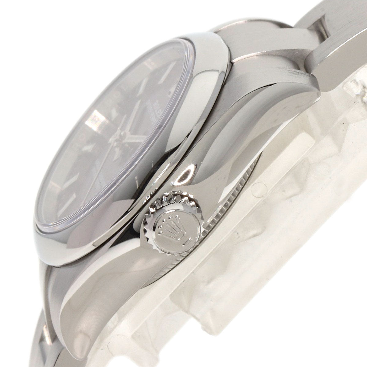 ROLEX ロレックス 176200 オイスターパーペチュアル26 レッドグレープ 腕時計 SS レディース 中古