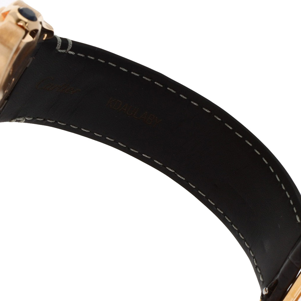 CARTIER カルティエ WGSA0019 サントス ドゥ カルティエ LM 腕時計 K18PG メンズ 中古