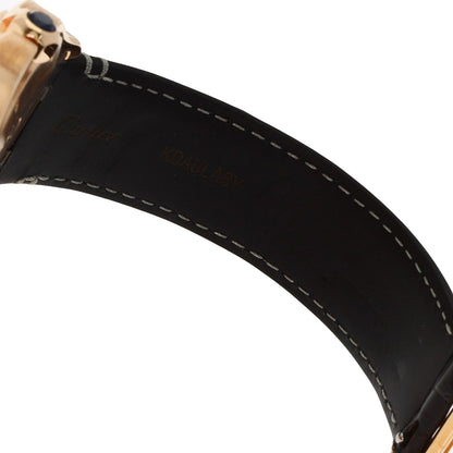CARTIER カルティエ WGSA0019 サントス ドゥ カルティエ LM 腕時計 K18PG メンズ 中古