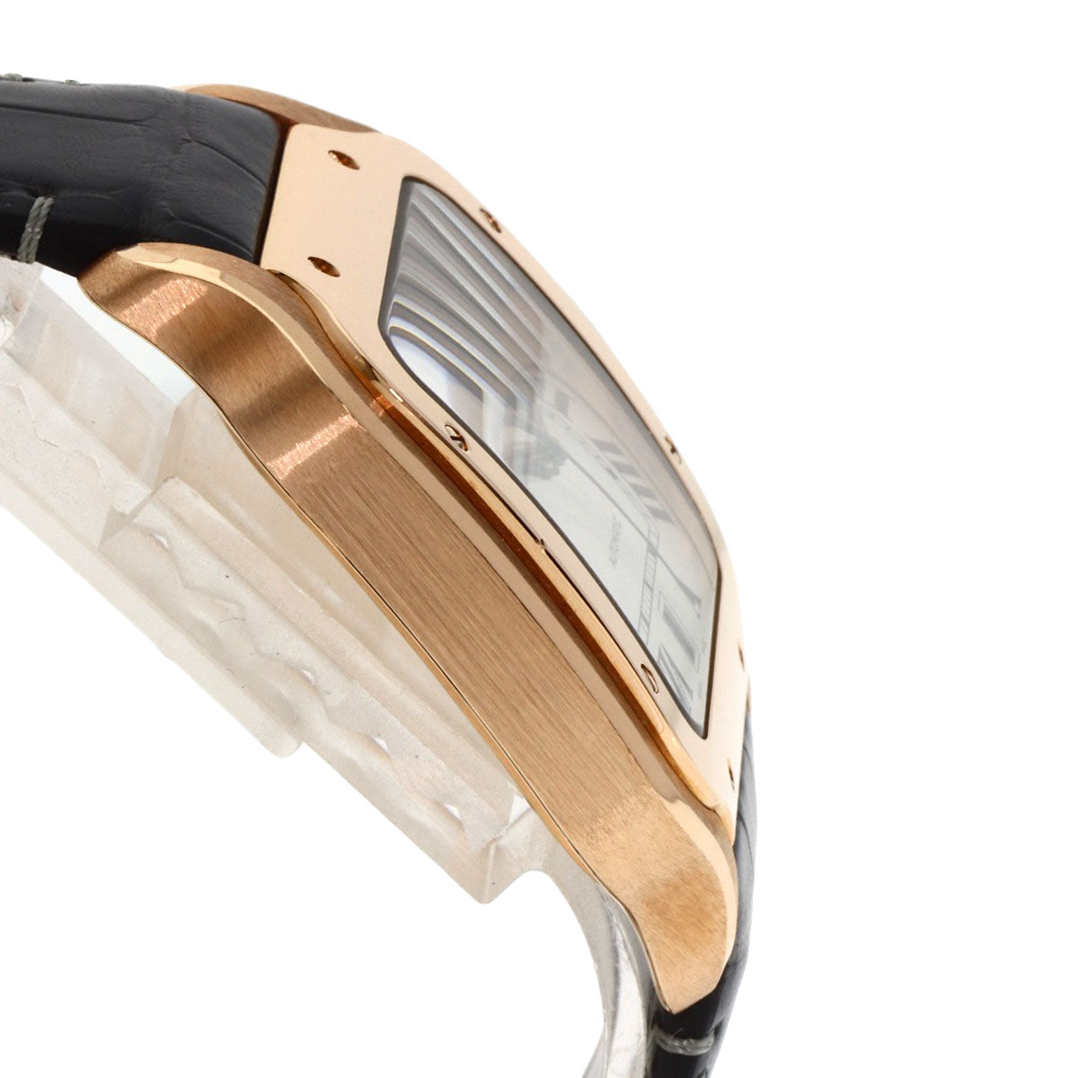 CARTIER カルティエ WGSA0019 サントス ドゥ カルティエ LM 腕時計 K18PG メンズ 中古