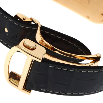 CARTIER カルティエ WGSA0019 サントス ドゥ カルティエ LM 腕時計 K18PG メンズ 中古