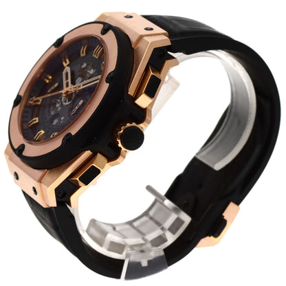 HUBLOT ウブロ 701.OX.0180.RX ビッグバン ウニコ キングゴールド 限定500本 腕時計 K18PG メンズ 中古