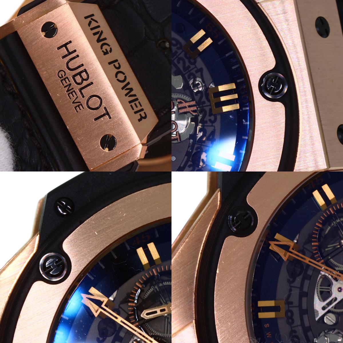 HUBLOT ウブロ 701.OX.0180.RX ビッグバン ウニコ キングゴールド 限定500本 腕時計 K18PG メンズ 中古