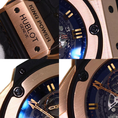 HUBLOT ウブロ 701.OX.0180.RX ビッグバン ウニコ キングゴールド 限定500本 腕時計 K18PG メンズ 中古