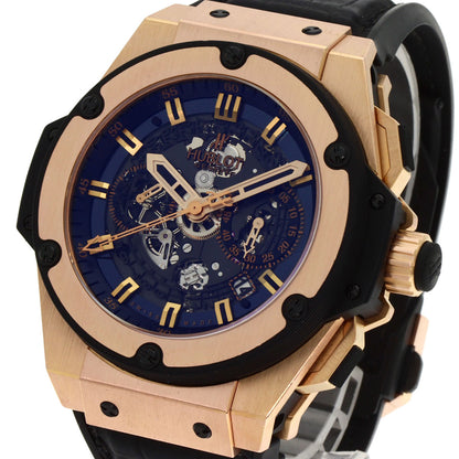 HUBLOT ウブロ 701.OX.0180.RX ビッグバン ウニコ キングゴールド 限定500本 腕時計 K18PG メンズ 中古