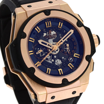 HUBLOT ウブロ 701.OX.0180.RX ビッグバン ウニコ キングゴールド 限定500本 腕時計 K18PG メンズ 中古