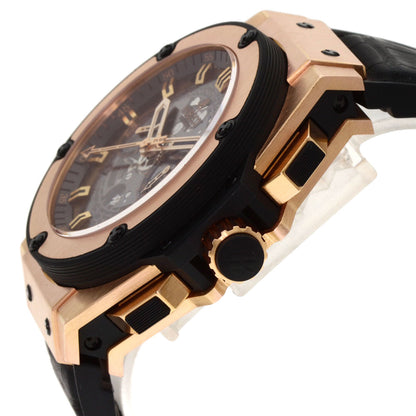 HUBLOT ウブロ 701.OX.0180.RX ビッグバン ウニコ キングゴールド 限定500本 腕時計 K18PG メンズ 中古