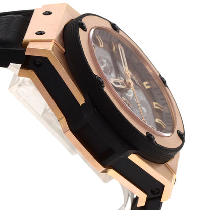 HUBLOT ウブロ 701.OX.0180.RX ビッグバン ウニコ キングゴールド 限定500本 腕時計 K18PG メンズ 中古