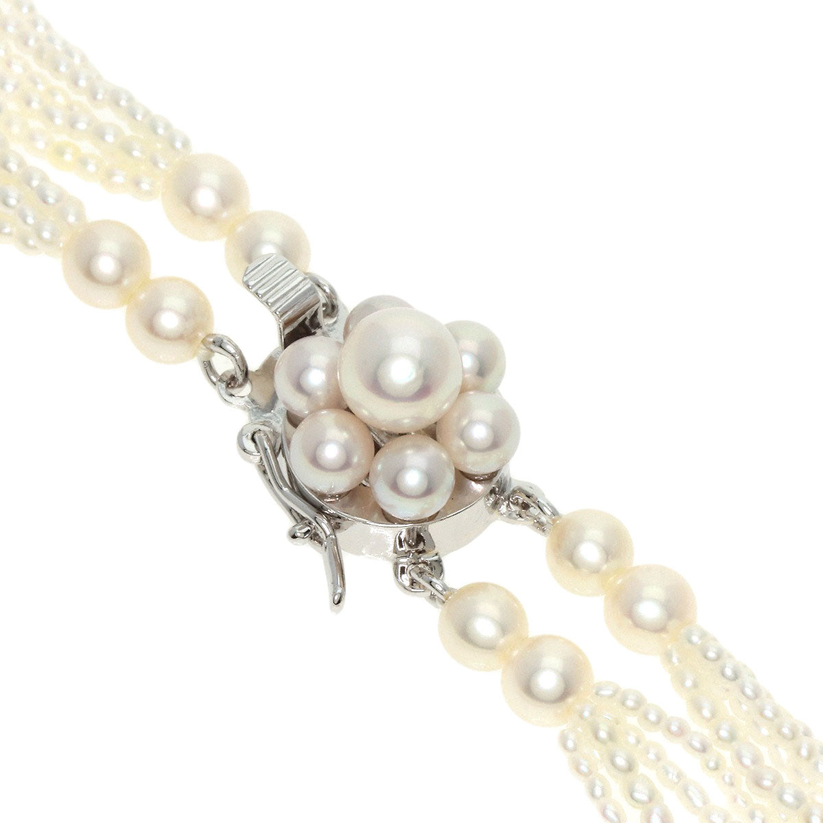 タサキ ケシパール 真珠 10連 50cm ネックレス 中古 商品画像4