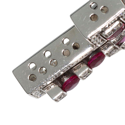 Damiani ダミアーニ ベルエポック ルビー ダイヤモンド M ネックレス K18WG レディース 中古