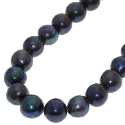 SELECT JEWELRY セレクトジュエリー パール 真珠 イヤリング 2点セット 染め ネックレス SV レディース 中古