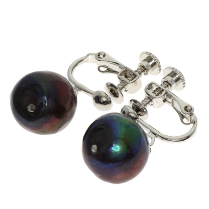 SELECT JEWELRY セレクトジュエリー パール 真珠 イヤリング 2点セット 染め ネックレス SV レディース 中古