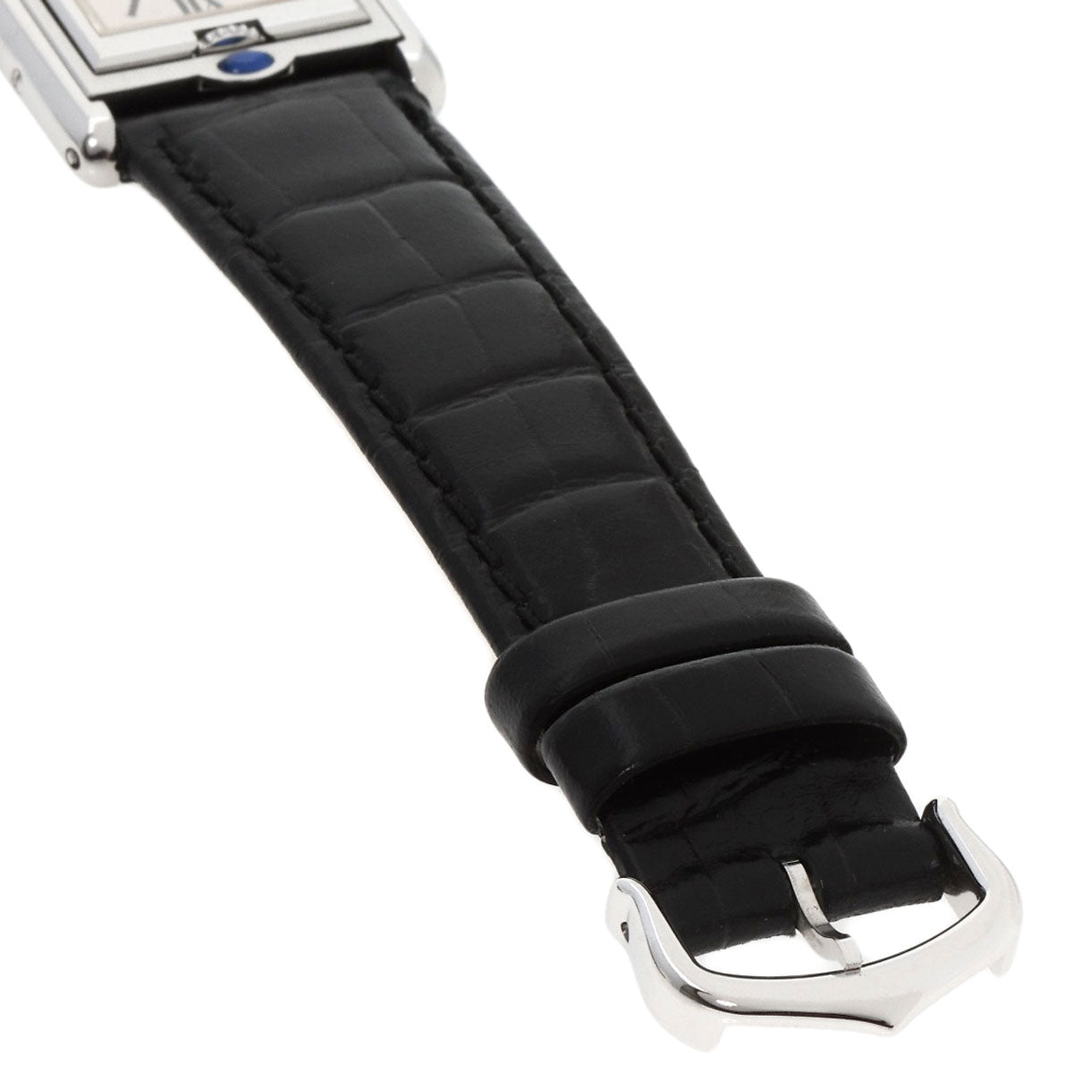 CARTIER カルティエ W1011258 タンク バスキュラント MM 腕時計 SS ボーイズ 中古