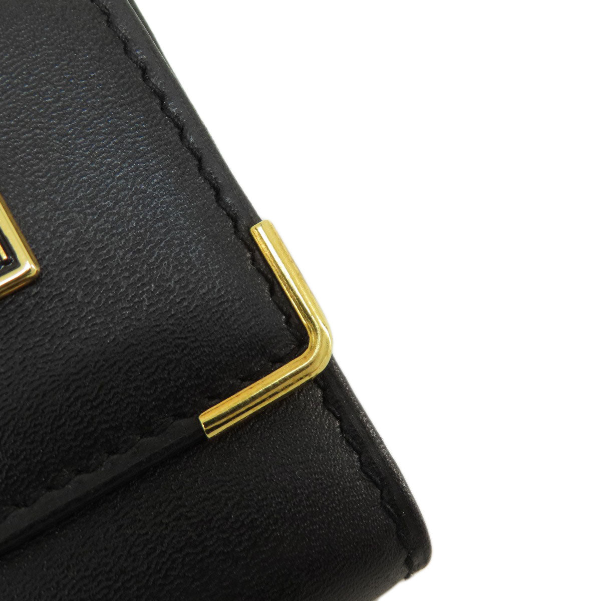 Dunhill ダンヒル ロゴ キーケース レザー レディース 中古