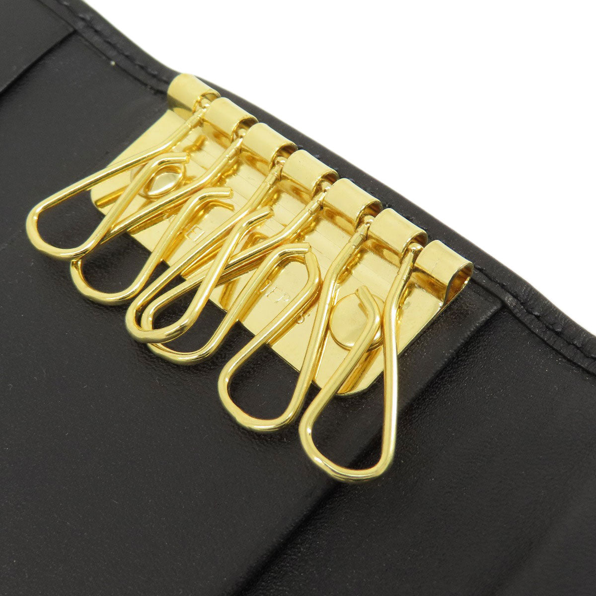 Dunhill ダンヒル ロゴ キーケース レザー レディース 中古