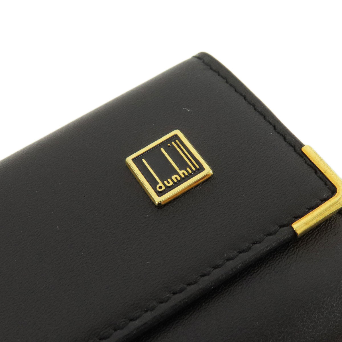 Dunhill ダンヒル ロゴ キーケース レザー レディース 中古