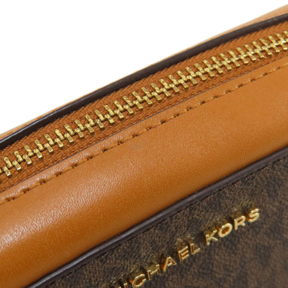 Michael Kors マイケルコース MKシグネチャー チェーンショルダー ショルダーバッグ レザー レディース 中古