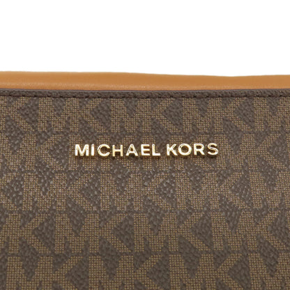 Michael Kors マイケルコース MKシグネチャー チェーンショルダー ショルダーバッグ レザー レディース 中古