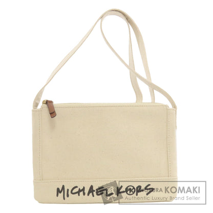 Michael Kors マイケルコース ロゴ ショルダーバッグ キャンバス レディース 中古