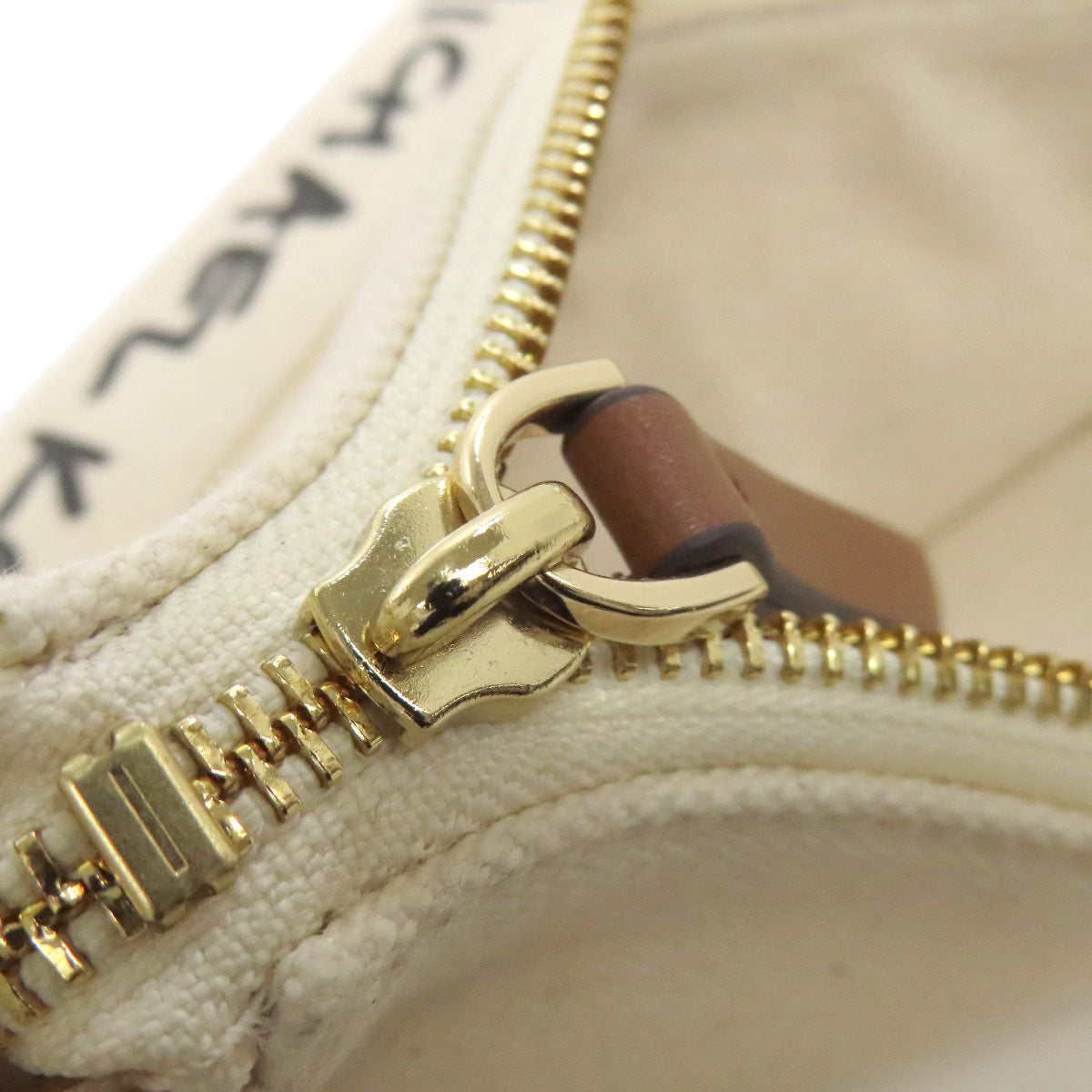 Michael Kors マイケルコース ロゴ ショルダーバッグ キャンバス レディース 中古