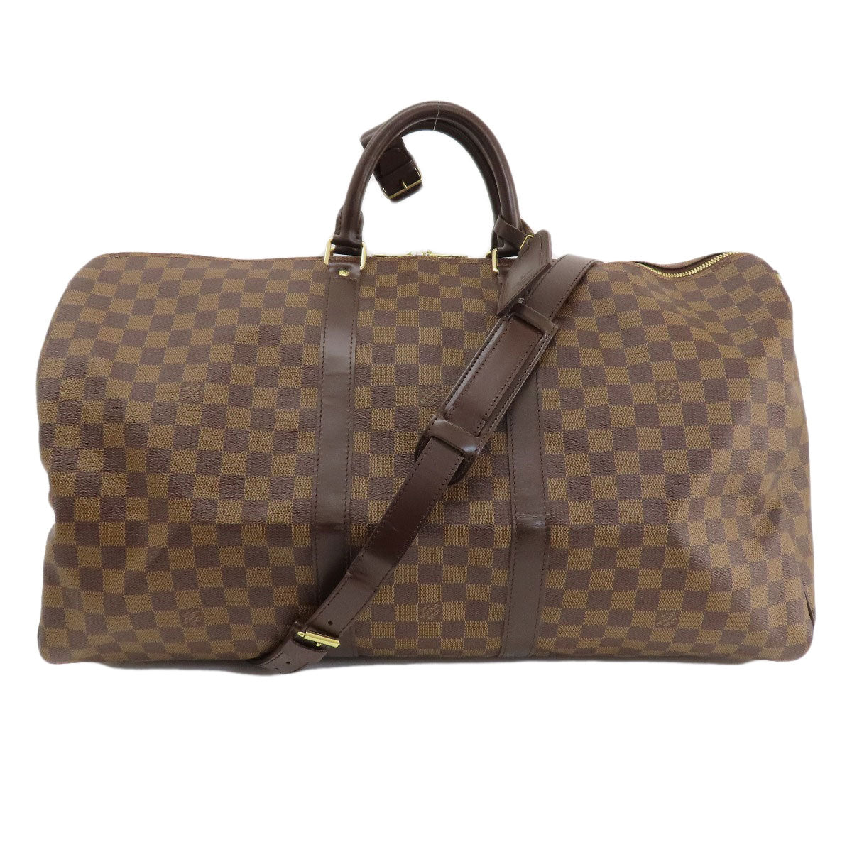 LOUIS VUITTON ルイヴィトン N41414 キーポル バンドリエール55 ダミエ キャンバス ボストンバッグ ダミエキャンバス レディース 中古