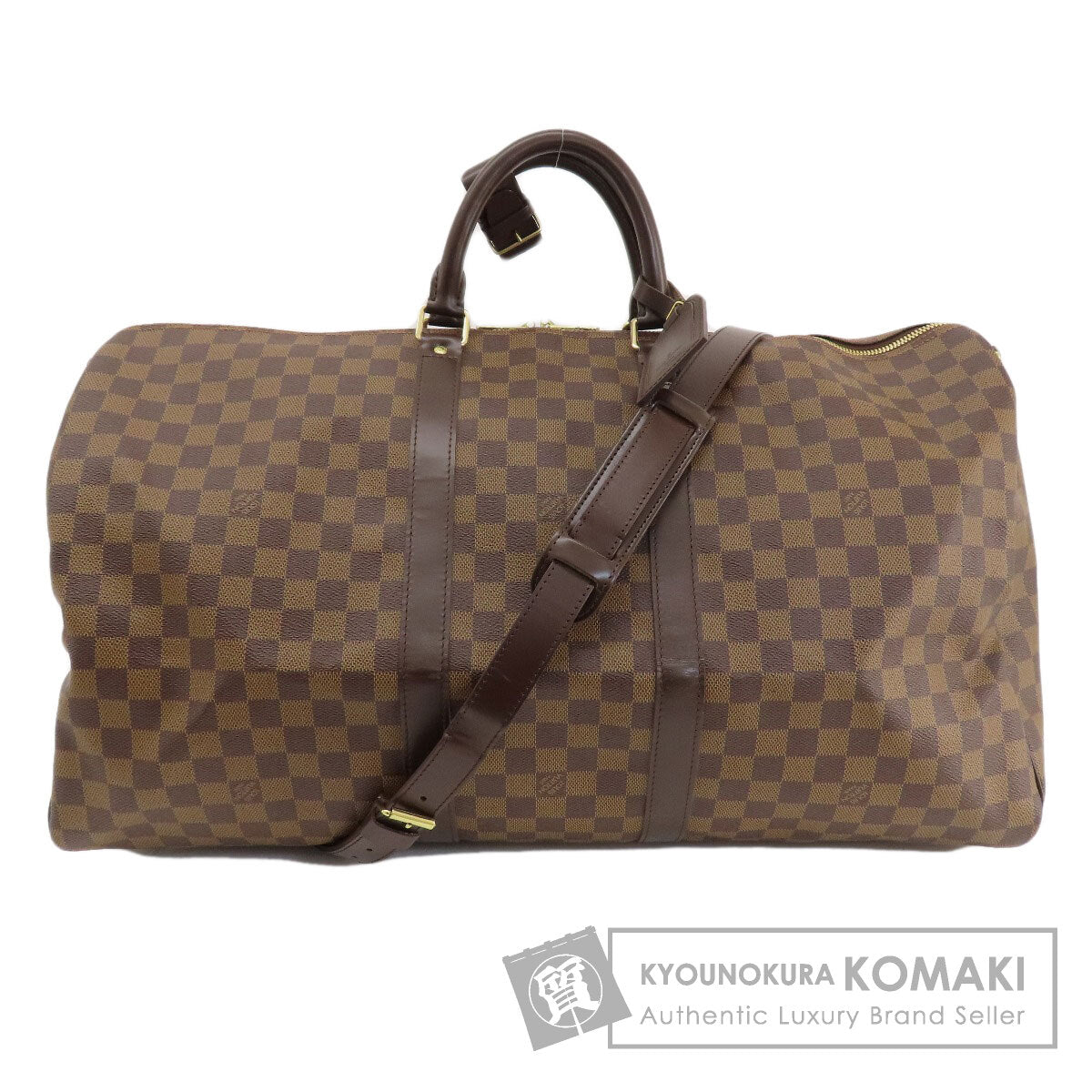 LOUIS VUITTON ルイヴィトン N41414 キーポル バンドリエール55 ダミエ キャンバス ボストンバッグ ダミエキャンバス レディース 中古