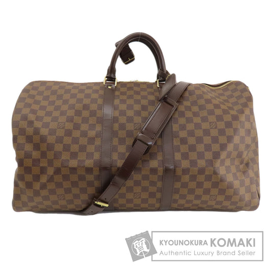 LOUIS VUITTON ルイヴィトン N41414 キーポル バンドリエール55 ダミエ キャンバス ボストンバッグ ダミエキャンバス レディース 中古