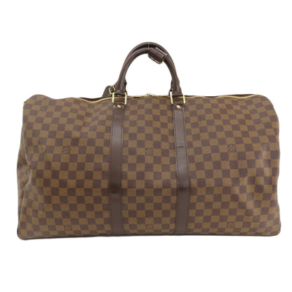 LOUIS VUITTON ルイヴィトン N41414 キーポル バンドリエール55 ダミエ キャンバス ボストンバッグ ダミエキャンバス レディース 中古
