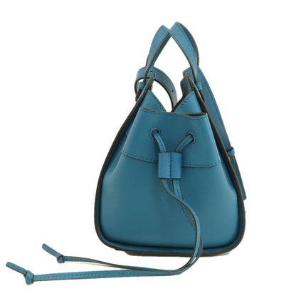 LOEWE ロエベ ハンモックミニ 2WAY ハンドバッグ カーフ レディース 中古