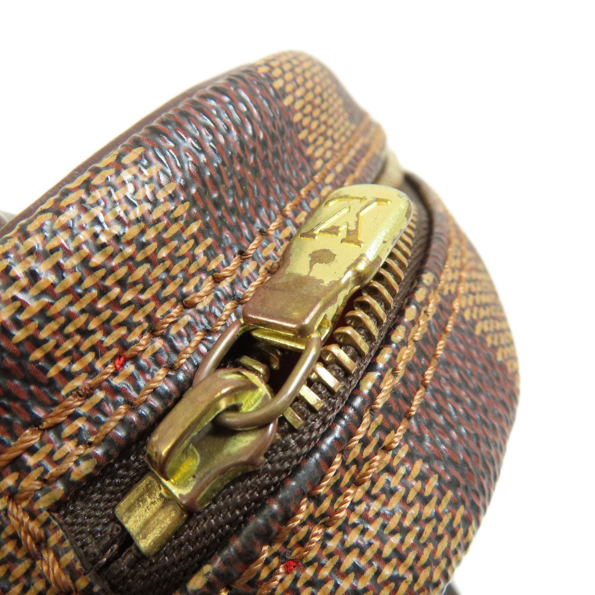 LOUIS VUITTON ルイヴィトン N51296 ポシェット イパネマ ダミエ エベヌ ショルダーバッグ ダミエキャンバス レディース 中古