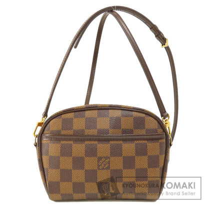 LOUIS VUITTON ルイヴィトン N51296 ポシェット イパネマ ダミエ エベヌ ショルダーバッグ ダミエキャンバス レディース 中古