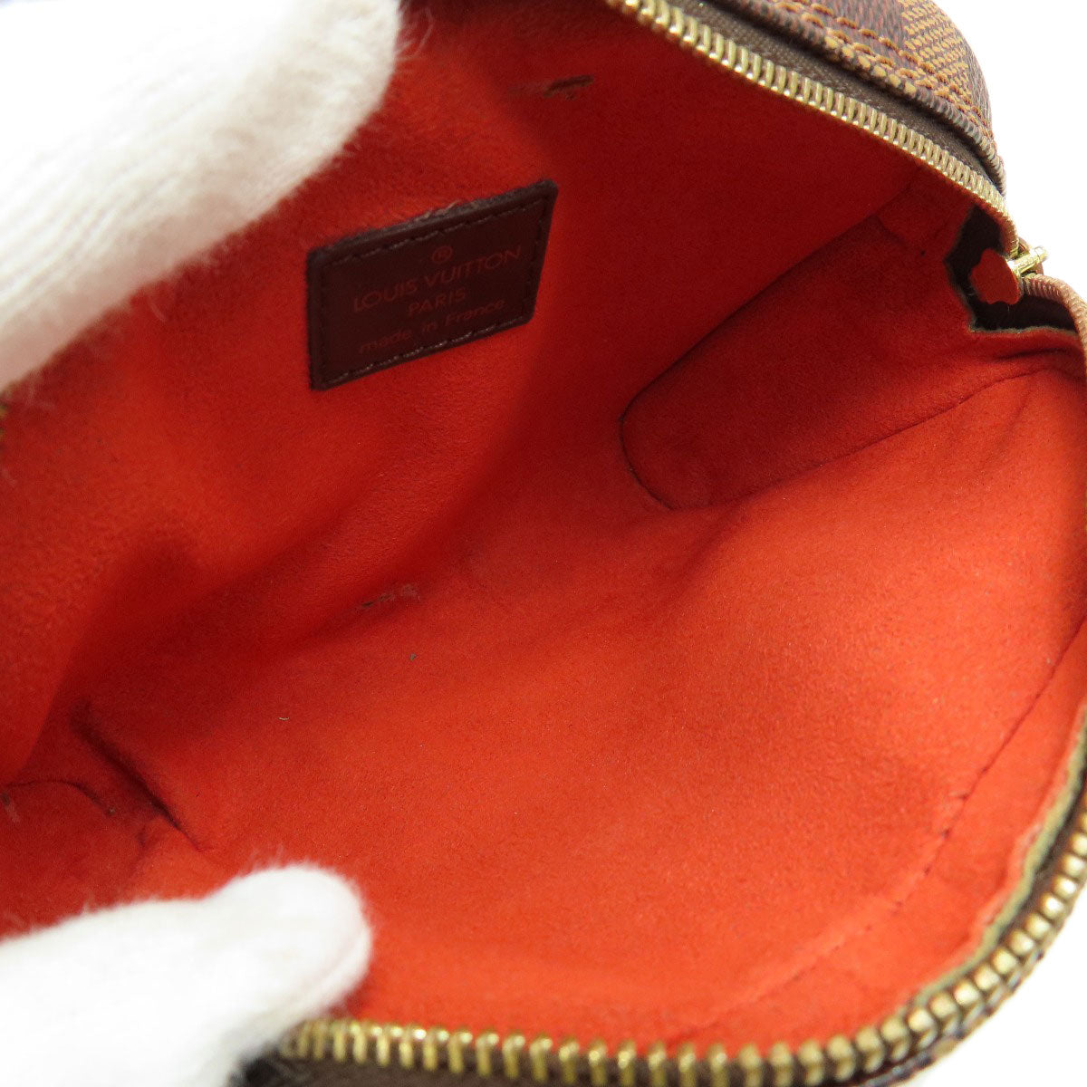 LOUIS VUITTON ルイヴィトン N51296 ポシェット イパネマ ダミエ エベヌ ショルダーバッグ ダミエキャンバス レディース 中古