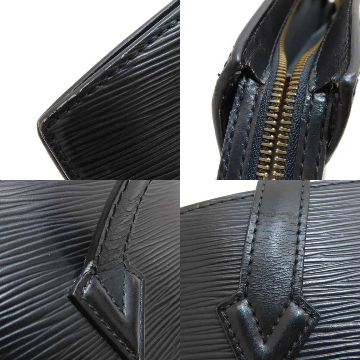 LOUIS VUITTON ルイヴィトン M52272 サンジャック PM ノワール トートバッグ エピ レディース 中古