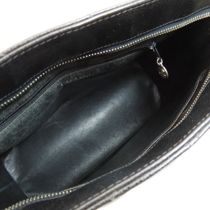 CHANEL シャネル 復刻トート ゴールド金具 トートバッグ グレインド カーフスキン レディース 中古